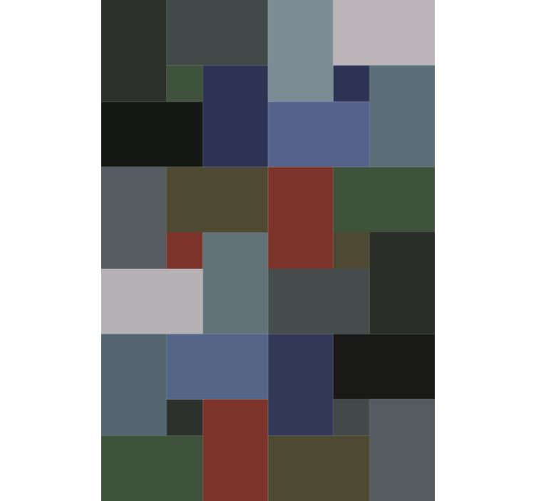 Papier peint formes géométriques blocs géométriques - TenStickers