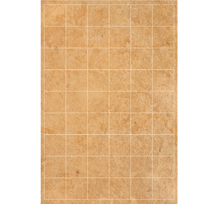 Papier peint carreaux de ciment carrés beige clair - TenStickers