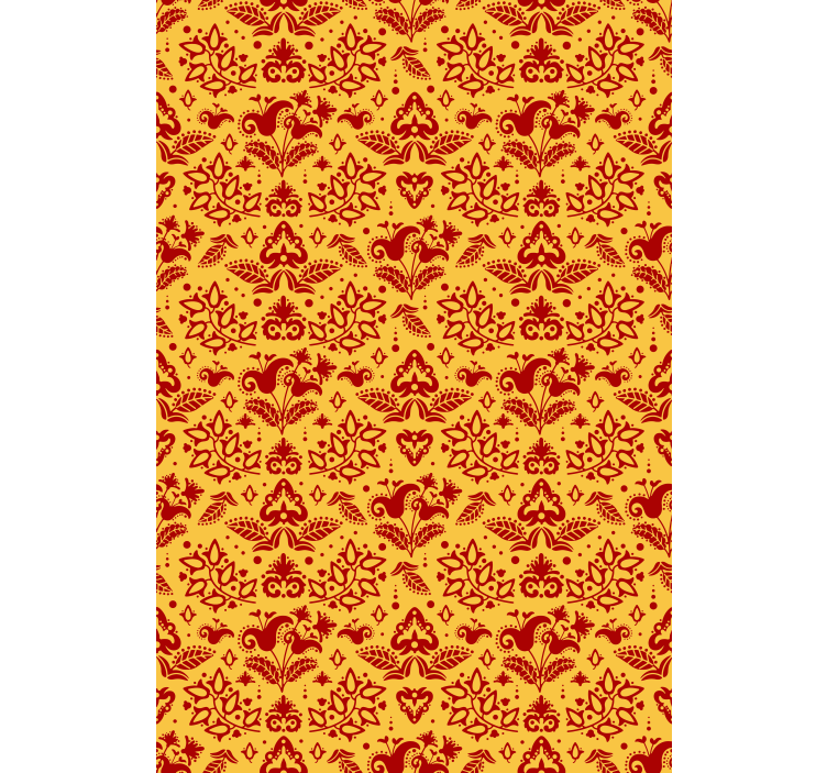 Papier peint couloir motif botanique - TenStickers