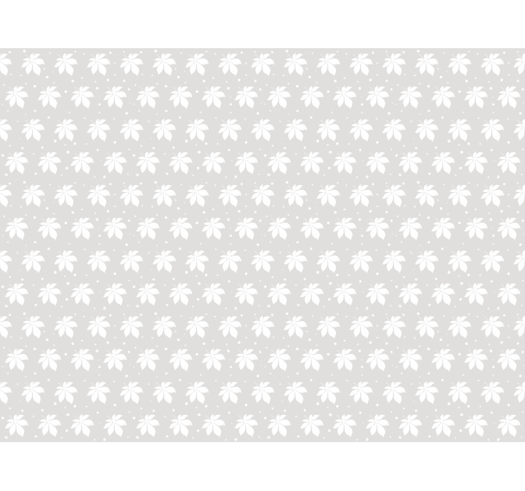 Papier peint scandinave motif blanc minimaliste - TenStickers