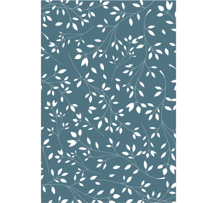 Papier peint salon motif feuilles luxuriantes - TenStickers