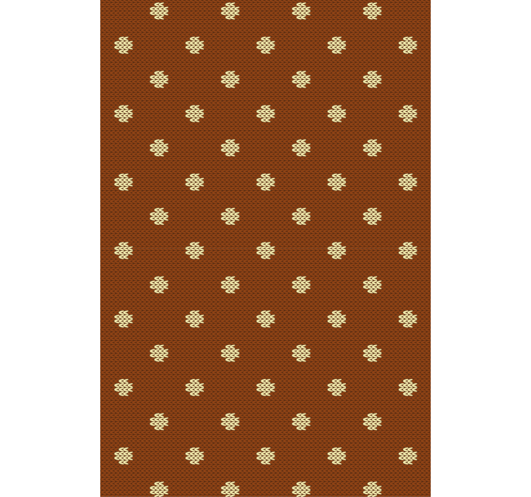 Papier peint salon motif à pois texturé - TenStickers