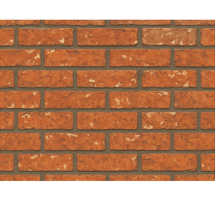 Papier peint salon brique urbaine - TenStickers