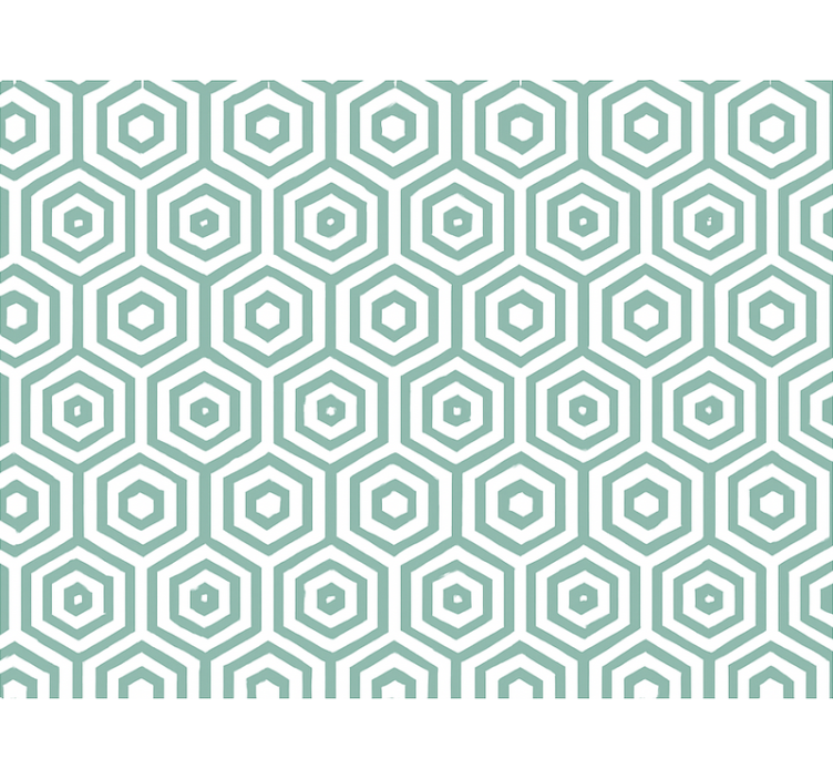 Papier peint salon géométrique abstrait - TenStickers