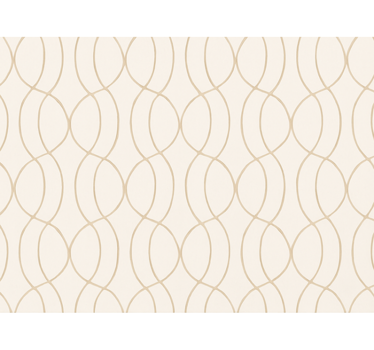 Papier peint salon motif bois clair - TenStickers