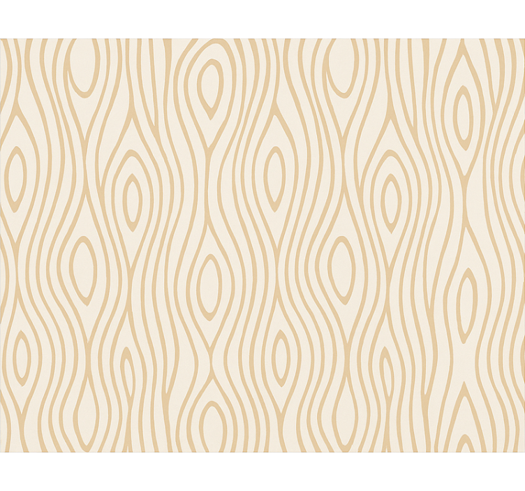 Papier peint salon effet bois clair - TenStickers