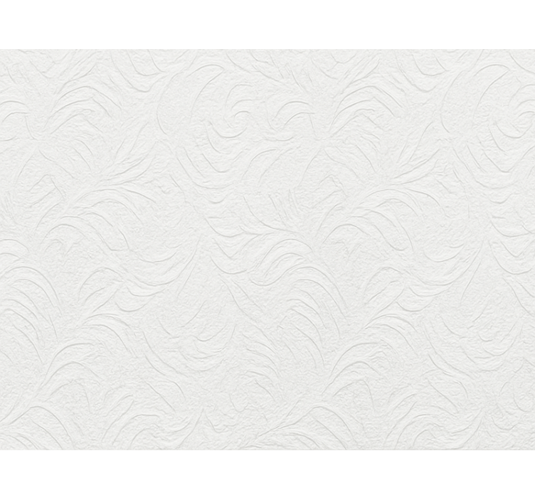 Papier peint salon texturé blanc minimaliste - TenStickers