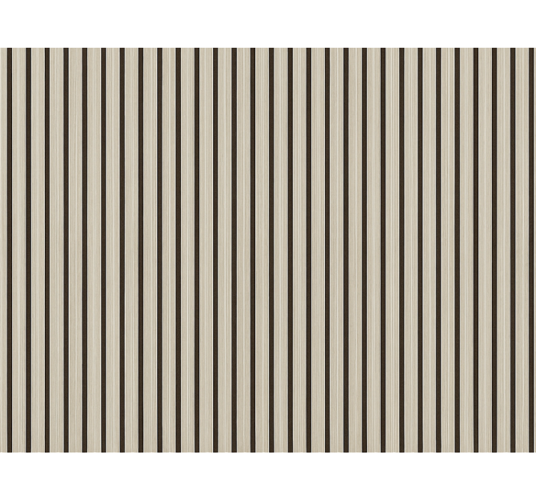 Papier peint salon bois beige et noir - TenStickers