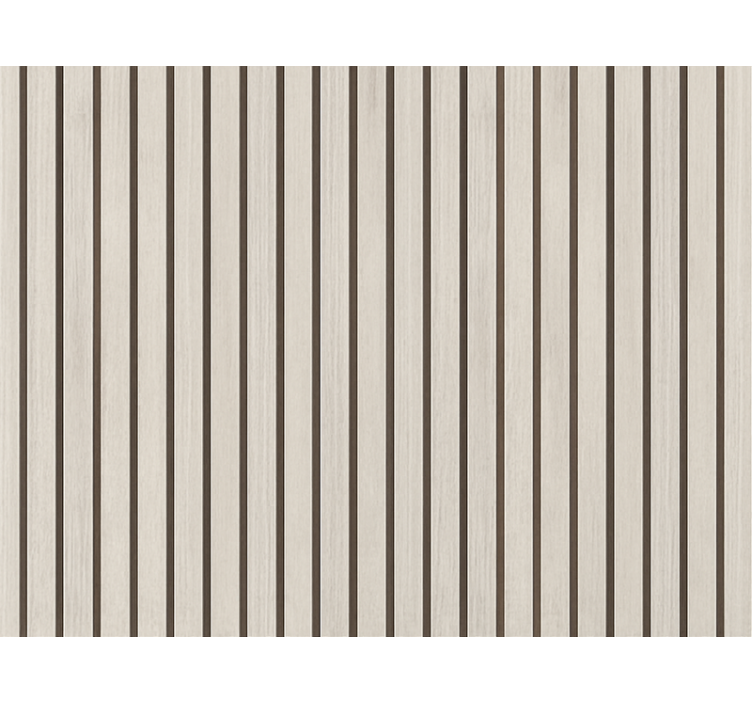 Papier peint salon design bois gris clair - TenStickers