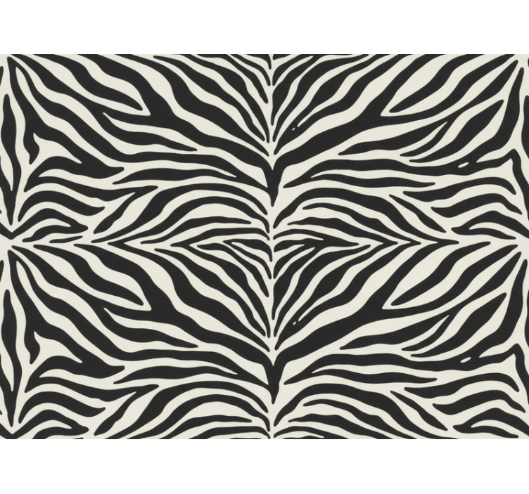 Papier peint zèbre motif zèbre réaliste - TenStickers