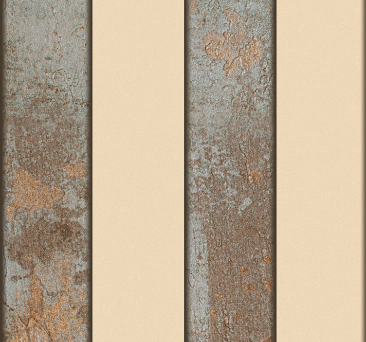 Papier peint rayures Style de bêton - TenStickers