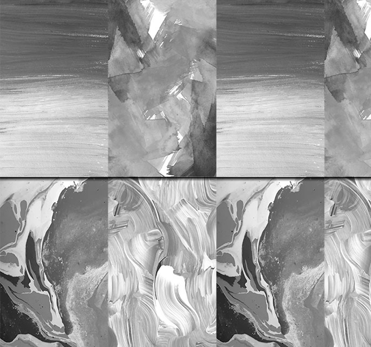 Papier peint moderne design nuages - TenStickers