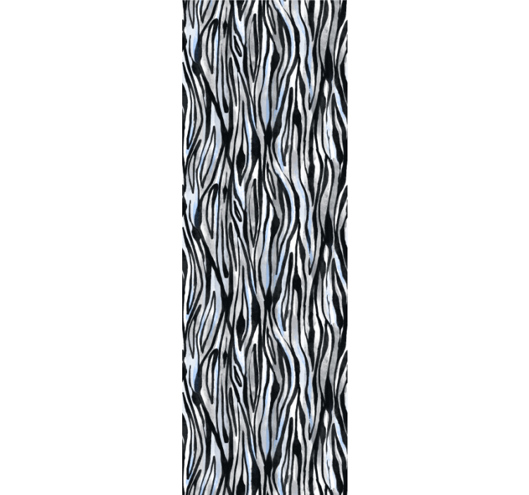 Papier peint zèbre motif rayures zèbre - TenStickers