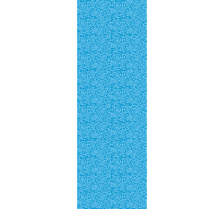 Papier peint formes géométriques motif spiralé - TenStickers