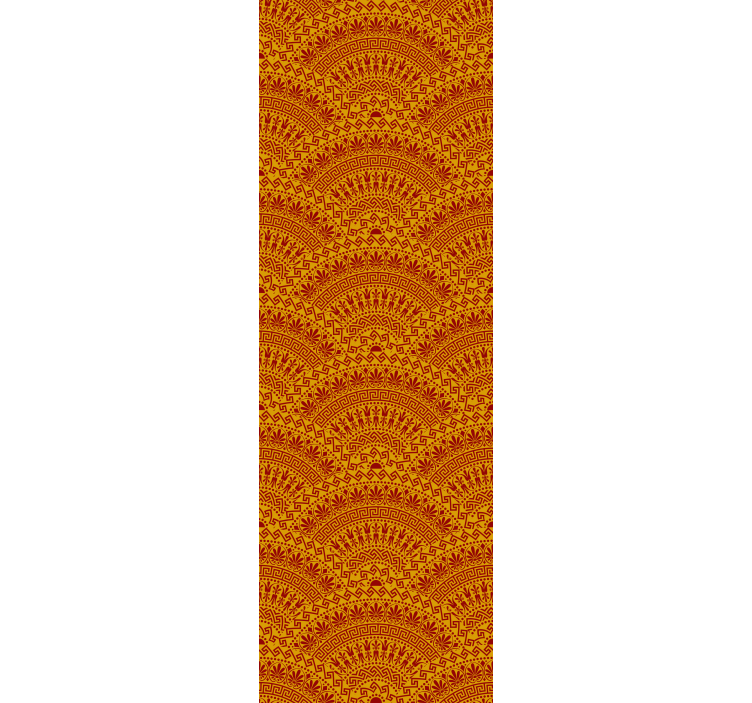 Papier peint formes géometriques motifs d'arcs géométriques - TenStickers