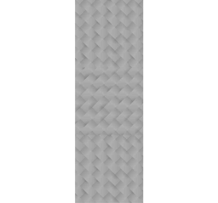 Papier peint gris profondeur géométrique - TenStickers