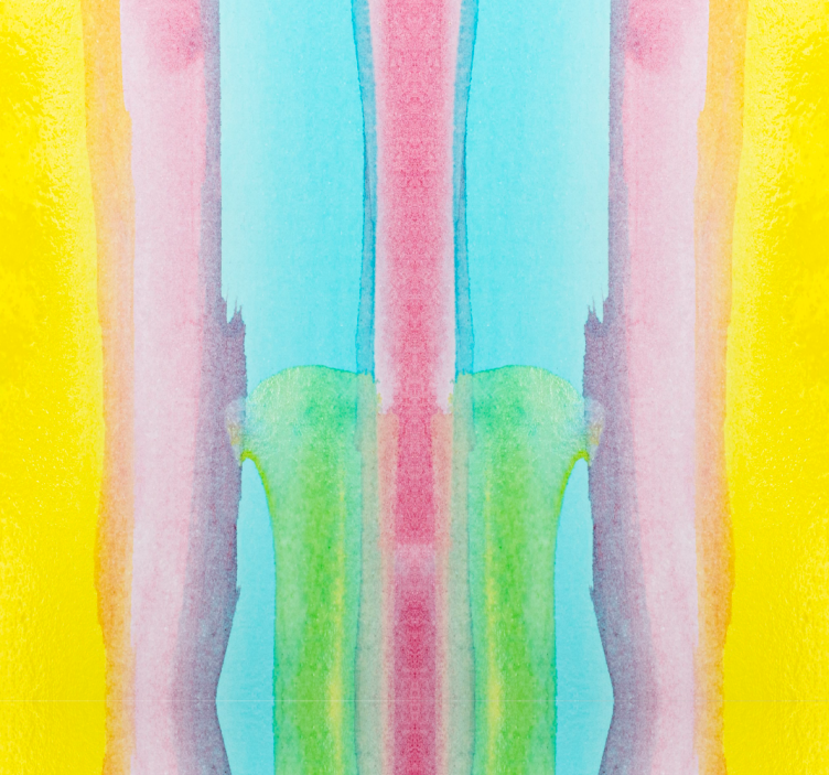 Papier peint abstrait résumé coloré - TenStickers