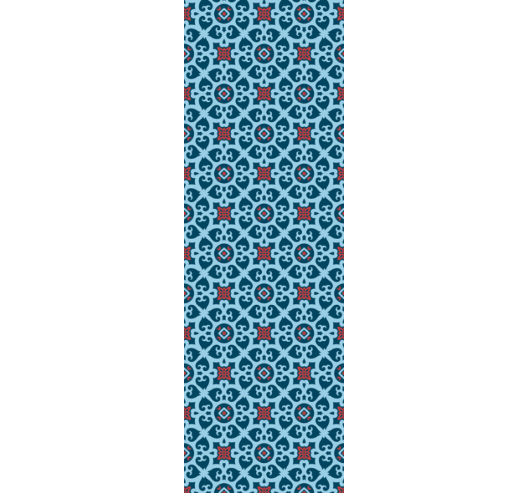 Papier peint carreaux de ciment motifs décoratifs - TenStickers