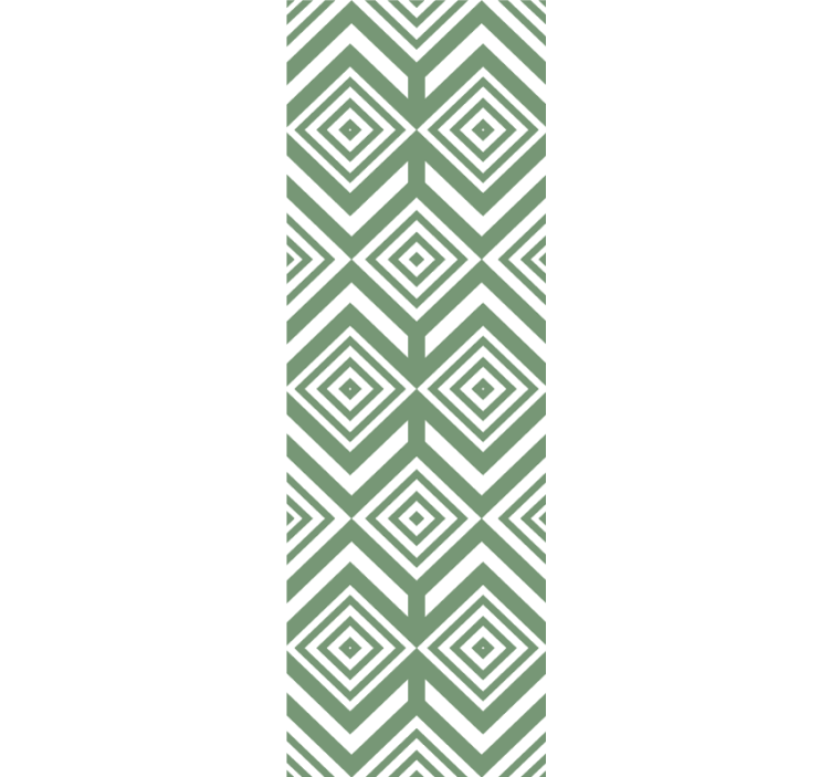 Papier peint formes géométriques diamants - TenStickers
