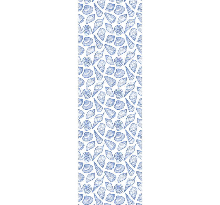 Papier peint ornemental motifs feuillus géométriques - TenStickers