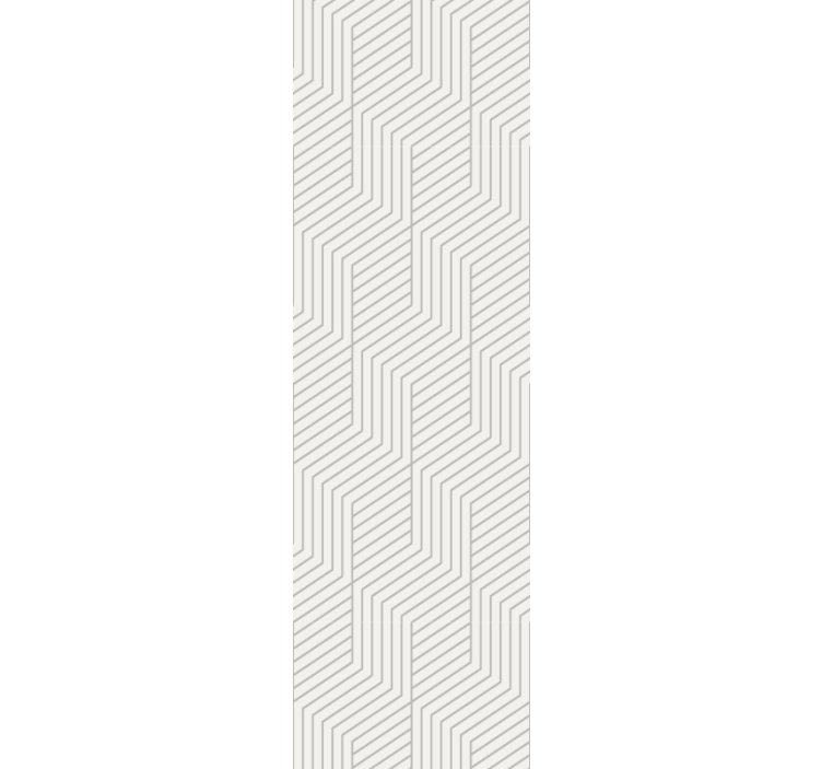 Papier peint formes géométriques motif labyrinthe linéaire - TenStickers