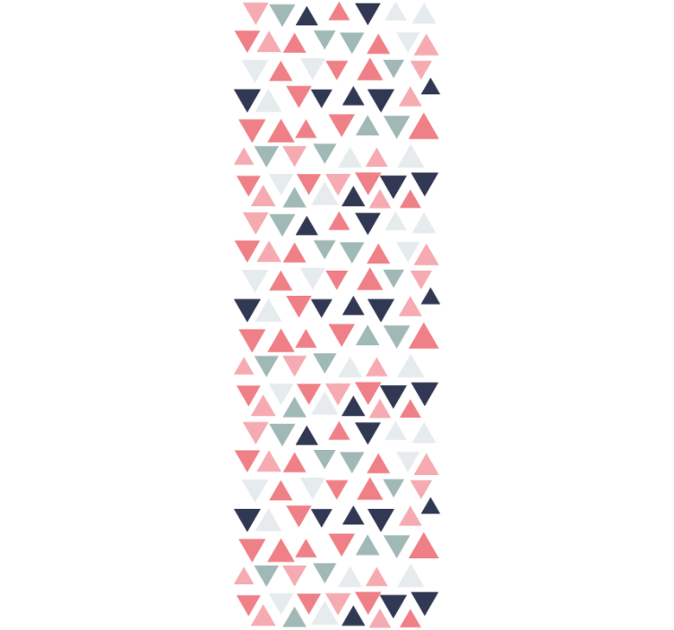 Papier peint formes géométriques motif triangles - TenStickers