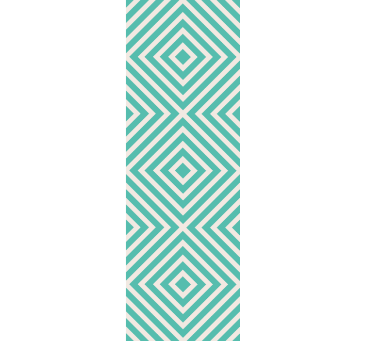 Papier peint formes géométriques motif diamant éblouissant - TenStickers