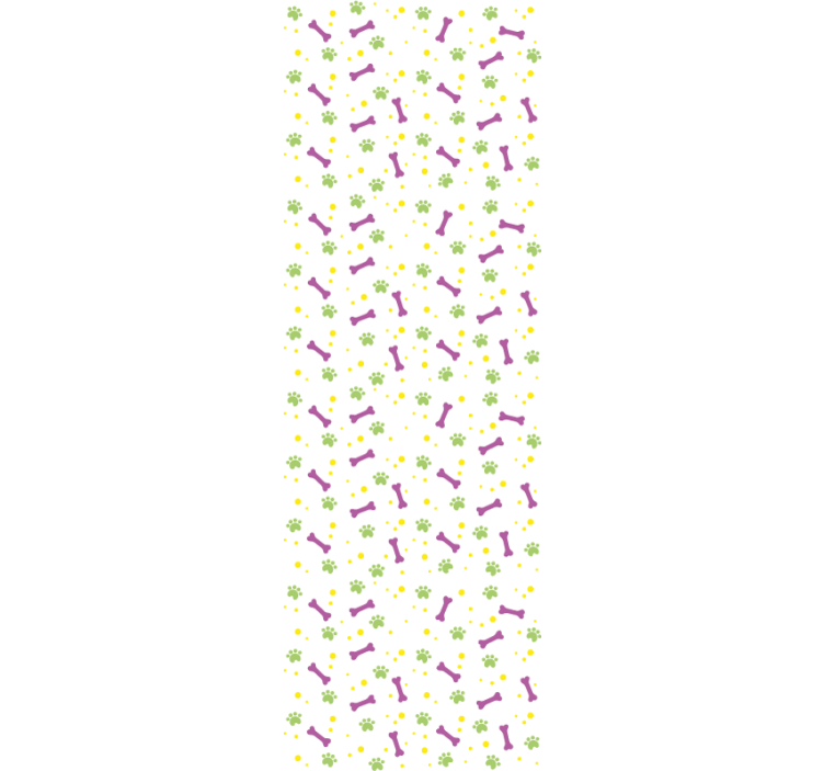 Papier peint chambre modèle d'instrument floral - TenStickers