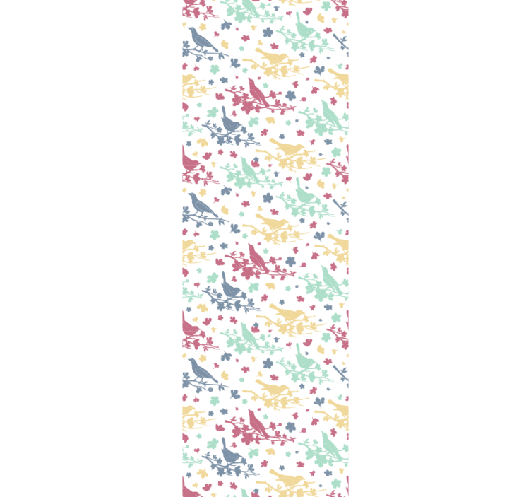 Papier peint oiseaux motif d'oiseau - TenStickers