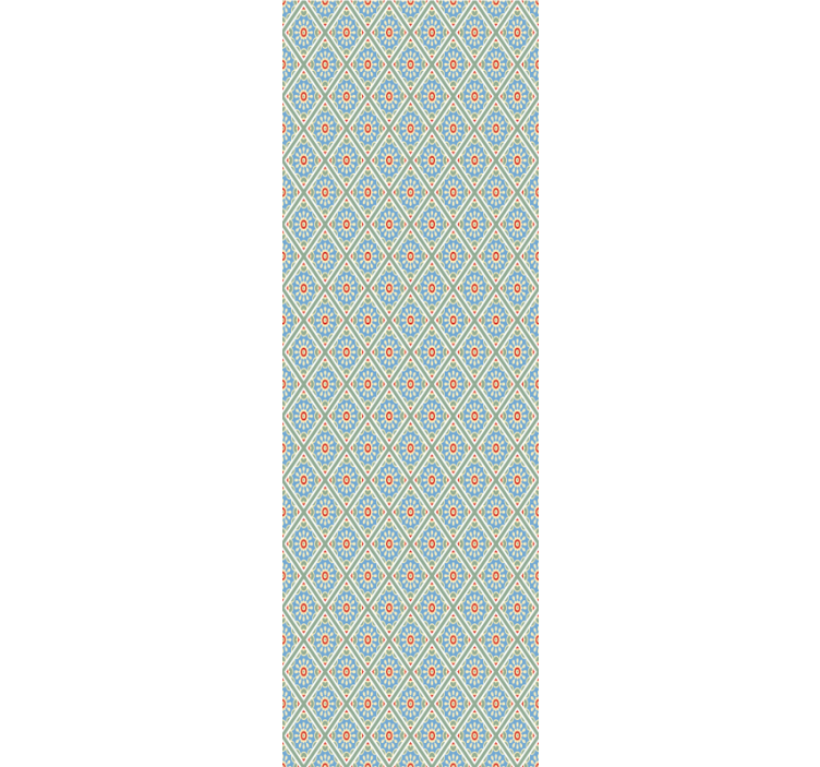 Papier peint carreaux de ciment motif carreaux - TenStickers