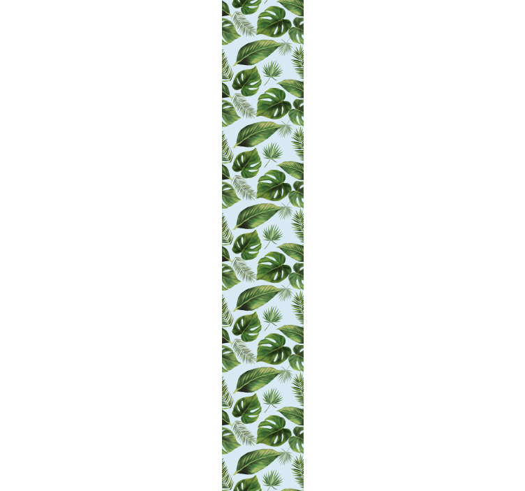 Papier peint feuillage vert luxuriant - TenStickers
