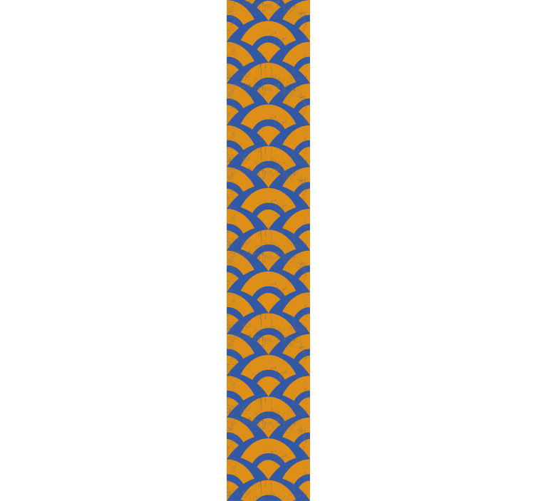 Papier peint formes géométriques motif d'arc - TenStickers