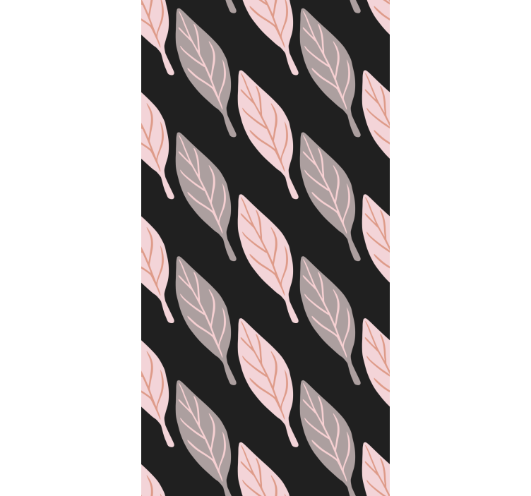 Papier peint feuillage Élégance de feuillage raffiné - TenStickers