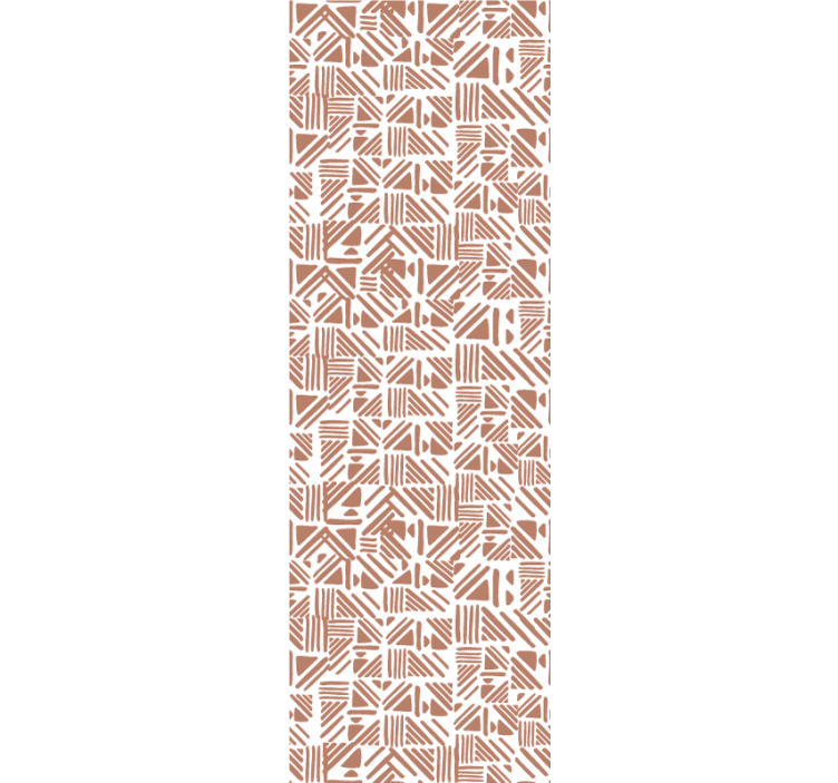 Papier peint formes géométriques motifs abstraits - TenStickers