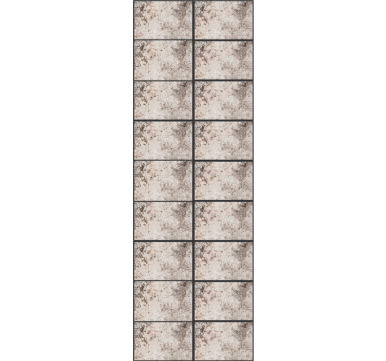 Papier peint carreaux marbre vieillie béton - TenStickers