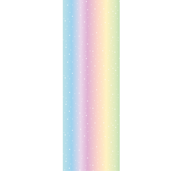 Papier peint enfant  à pois couleurs de bébé - TenStickers