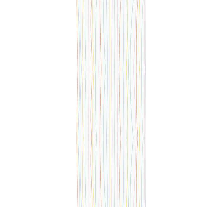 Papier peint chambre ado Lignes de couleur pastel design moderne - TenStickers
