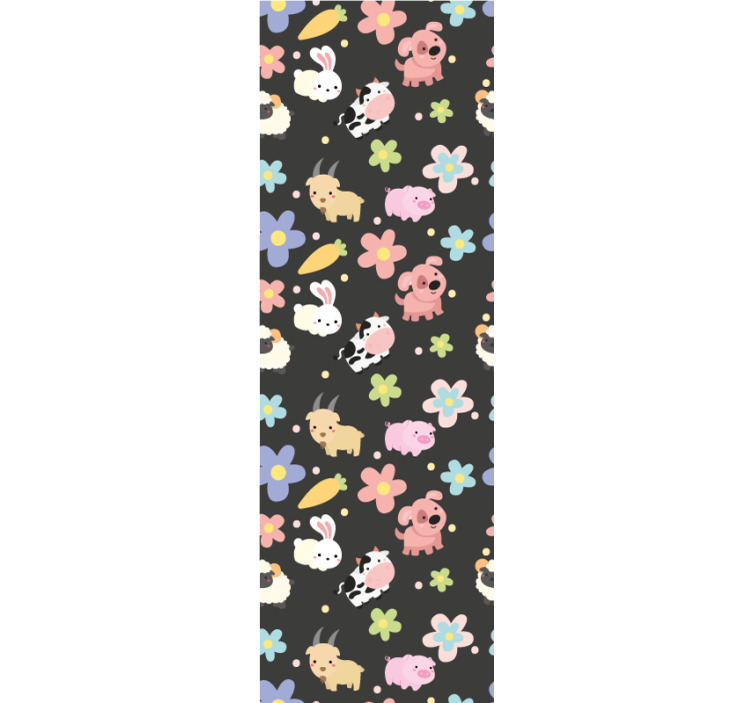 Papier peint animaux motif animal amusant - TenStickers