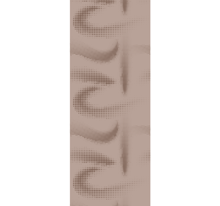 Papier peint autres textures vagues à motifs effet sable - TenStickers