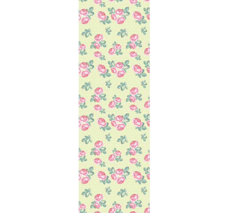 Papier peint floral conception florale classique - TenStickers