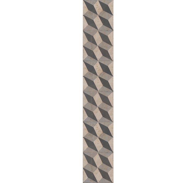 Papier peint 3D motif géométrique 3d - TenStickers
