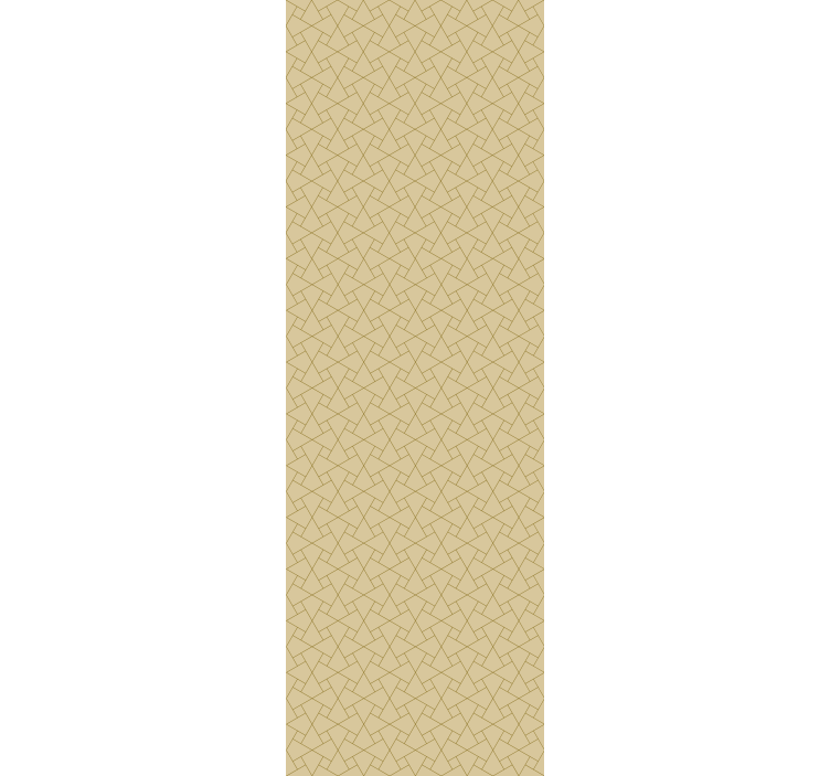 Papier peint formes géométriques lignes entrecroisées - TenStickers