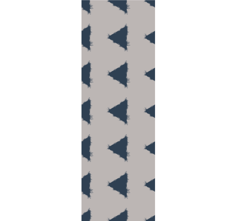 Papier peint triangles imprimé géométrique moderne - TenStickers