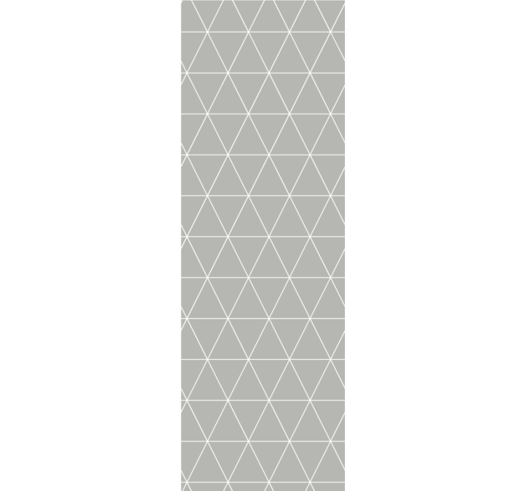 Papier peint moderne  géométrique gris clair minimaliste - TenStickers