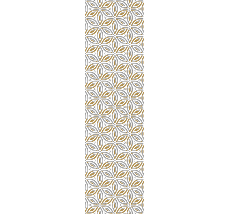 Papier peint 3D Fleurs blanches délicates en 3d - TenStickers