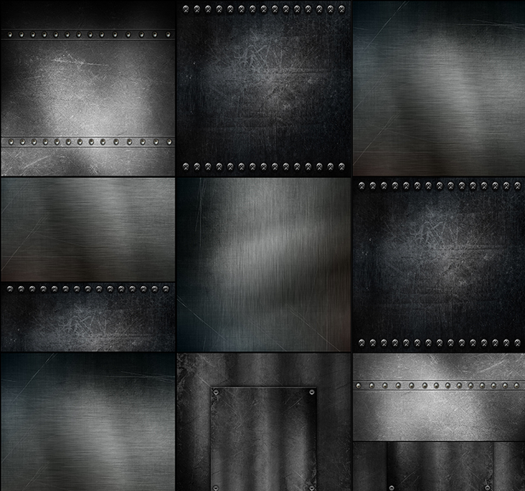 Papier peint motif Rêves de cuivre - TenStickers