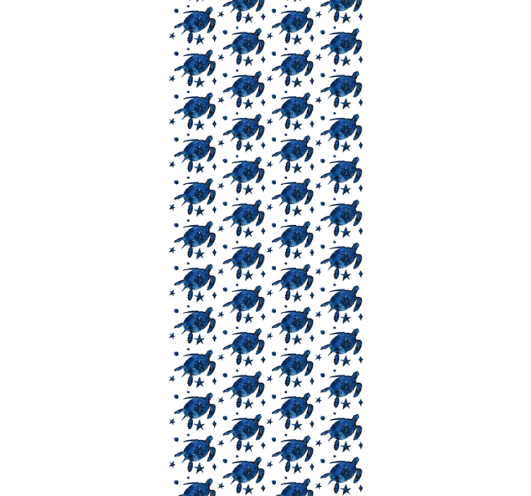 Tapisserie chambre Tortue avec  galaxie - TenStickers