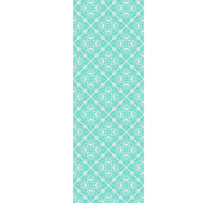 Papier peint ornemental conception de motifs complexes - TenStickers