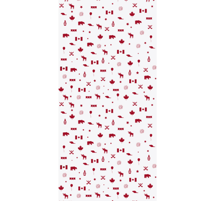 Papier peint salle à manger Symboles du canada - TenStickers