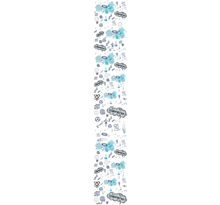 Papier peint chambre ado Chimie - TenStickers